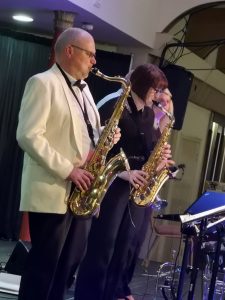 Hep to the Jive performing at a ballroom dance in Sheffield