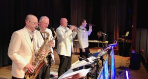 Hep to the Jive performing at a tea dance in Pudsey