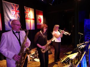 Hep to the Jive performing for a wartime event in Malton - 3